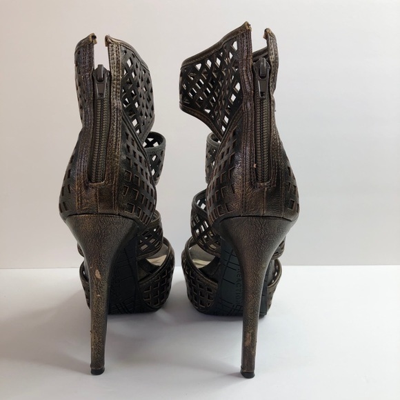 Kenneth Cole R. Heels Sandals #8 - Picture 3 of 13